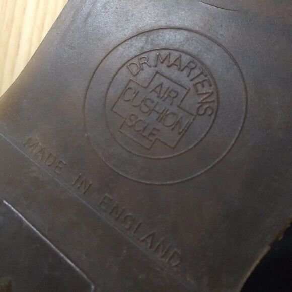 Vintage Dr. Marten's Leather Low Rise Boots - Picture 9 of 9